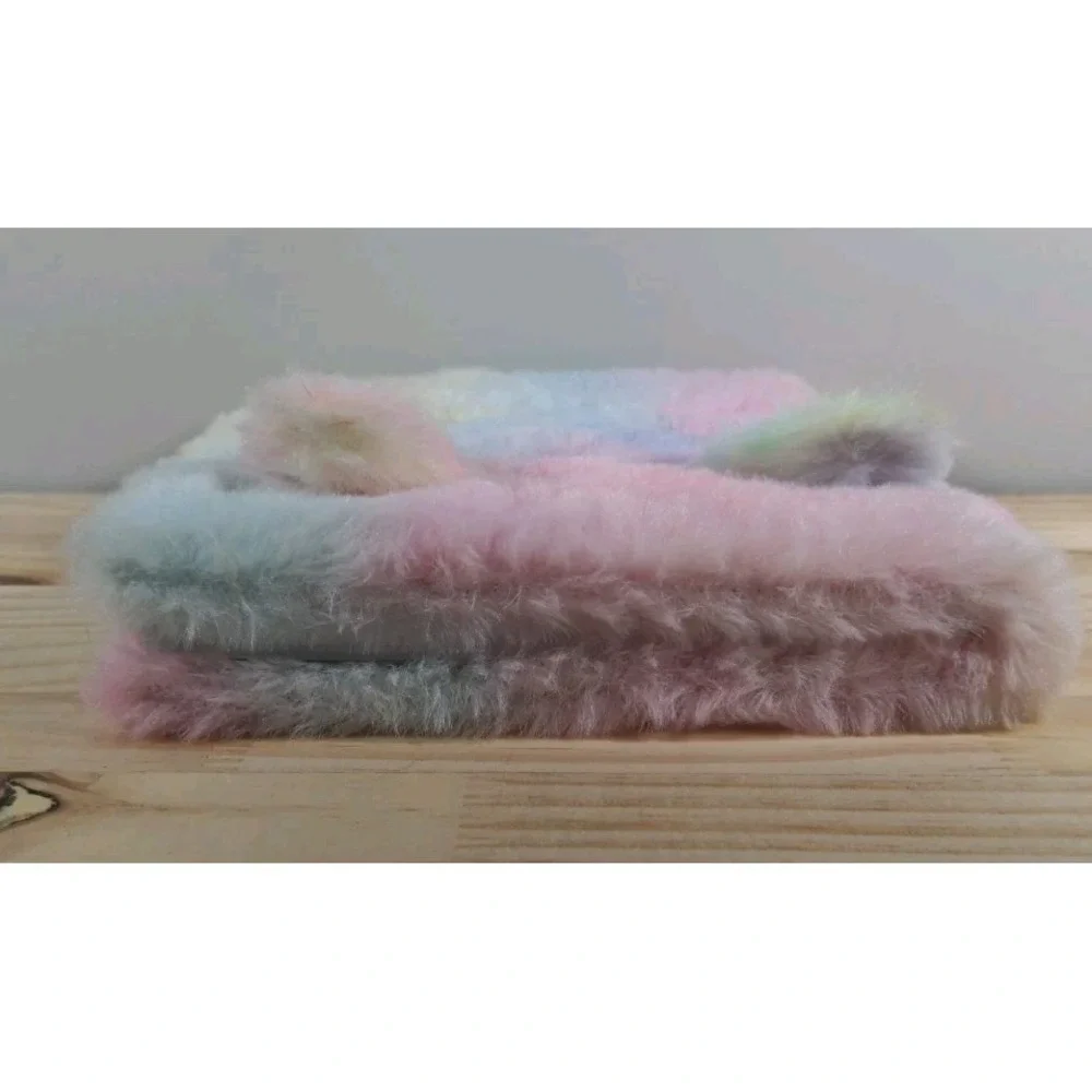 Multicolor Fuzzy Cat Journal – New With Tags – 80 Pages – 8 x 6